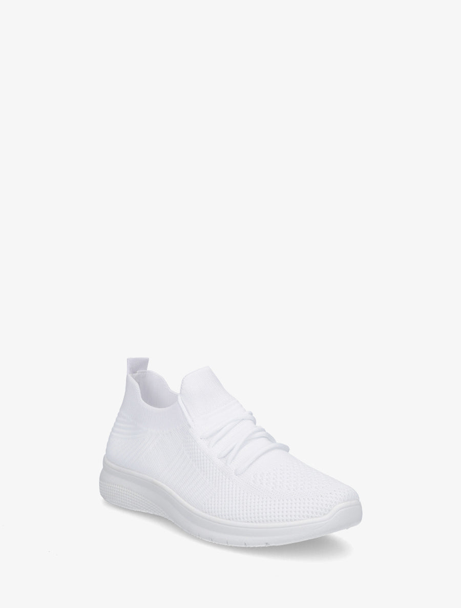 Baskets en mesh style running - Blanc - 2