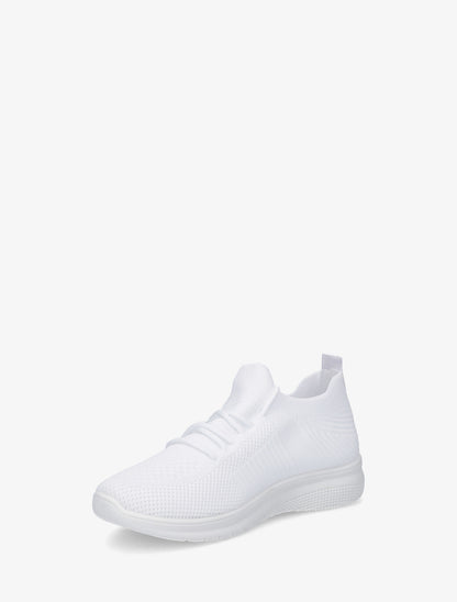 Baskets en mesh style running - Blanc - 3