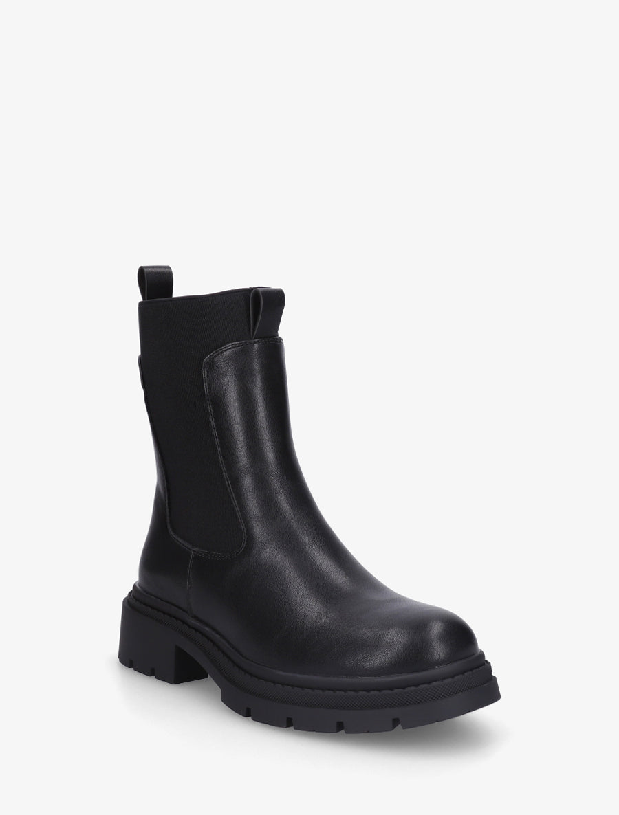 Chelsea boots à semelle crantée - Noir - 2