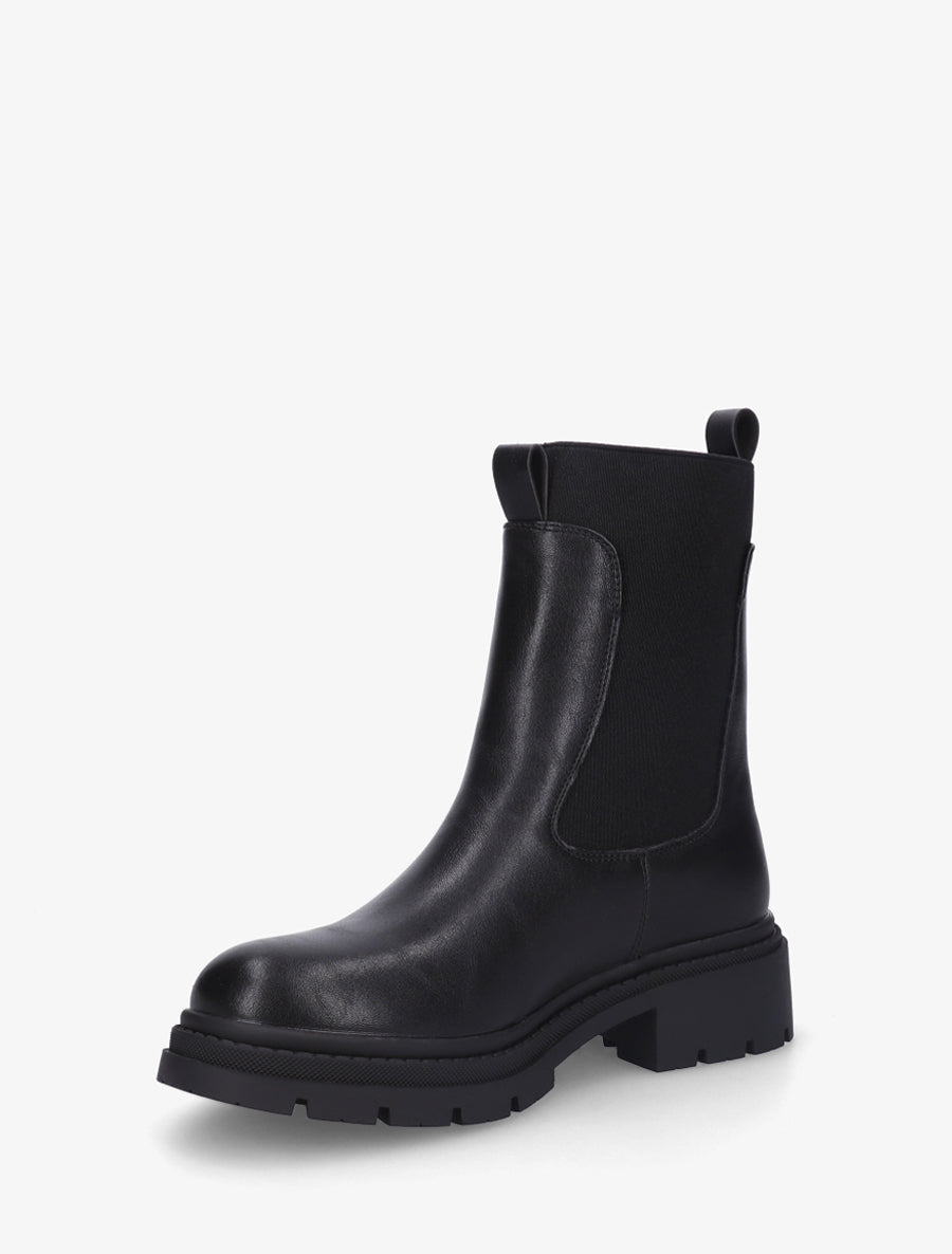 Chelsea boots à semelle crantée - Noir - 3