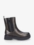 Boots python à zip décoratif - Kaki foncé - 1