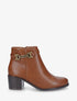 Bottines classiques à boucle - Camel - 1