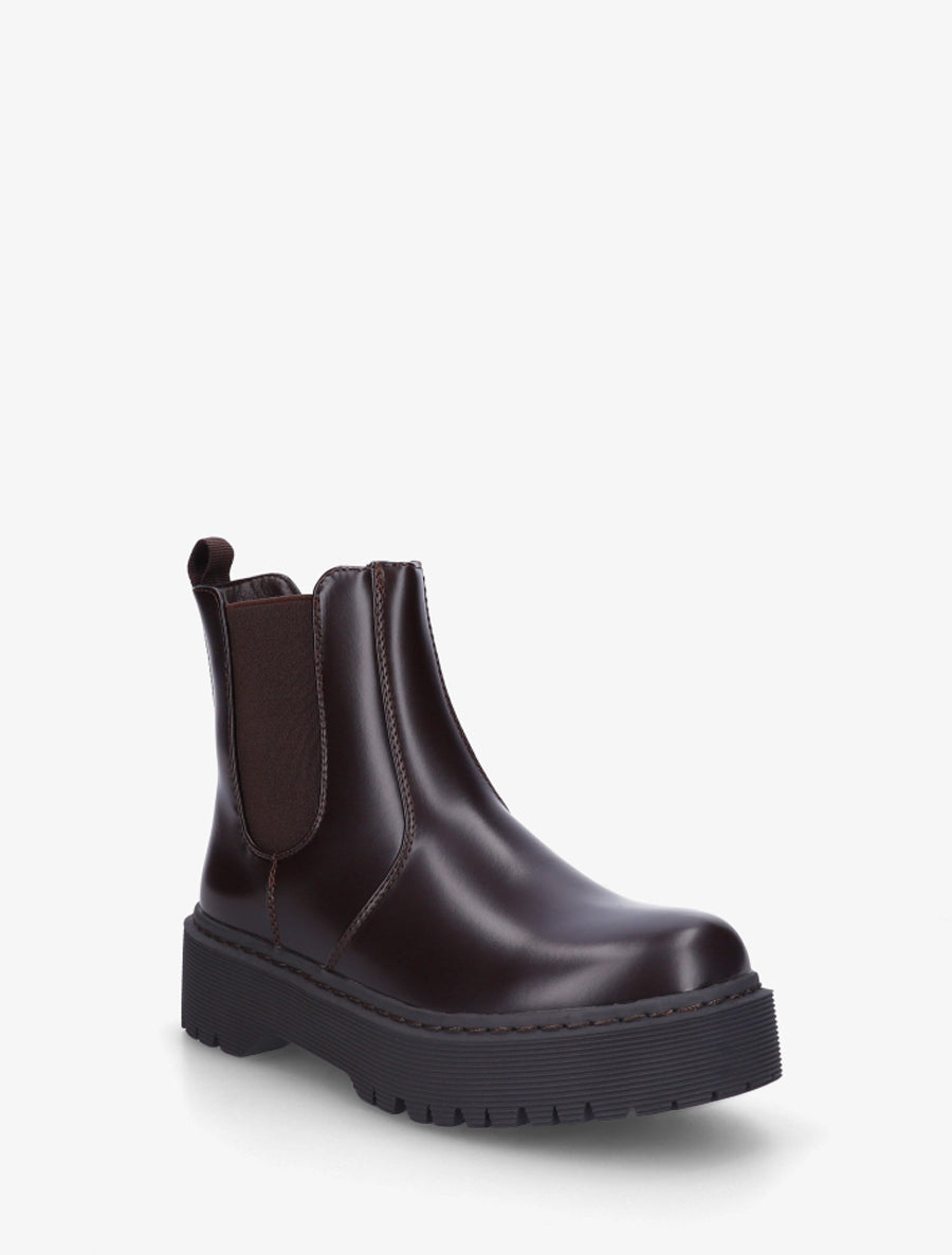 Bottines style chelsea - Marron - 2