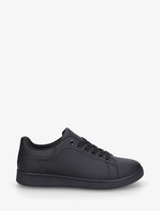 Baskets classiques en simili - Noir - 1
