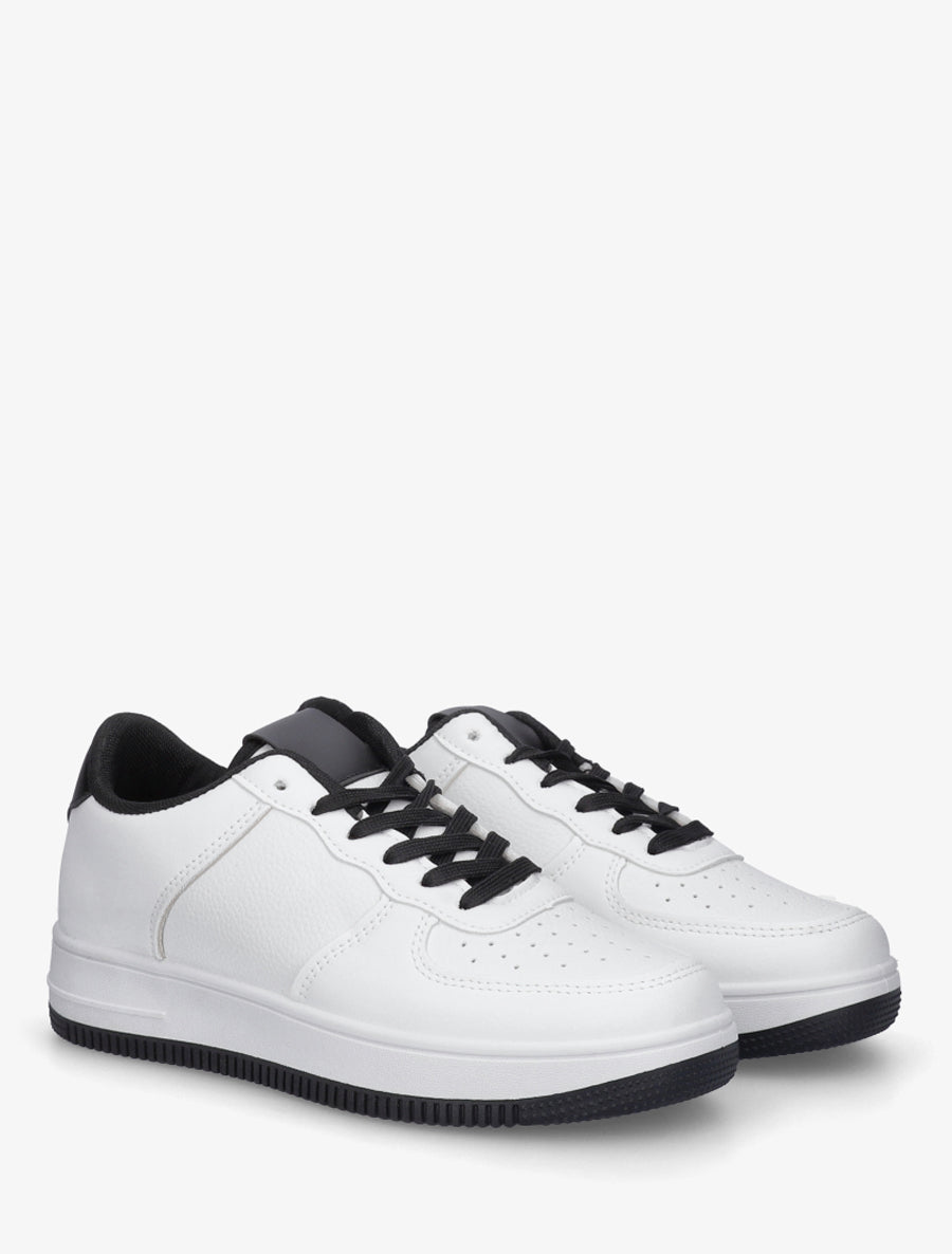 Baskets à contrefort contrastant - Noir - 4