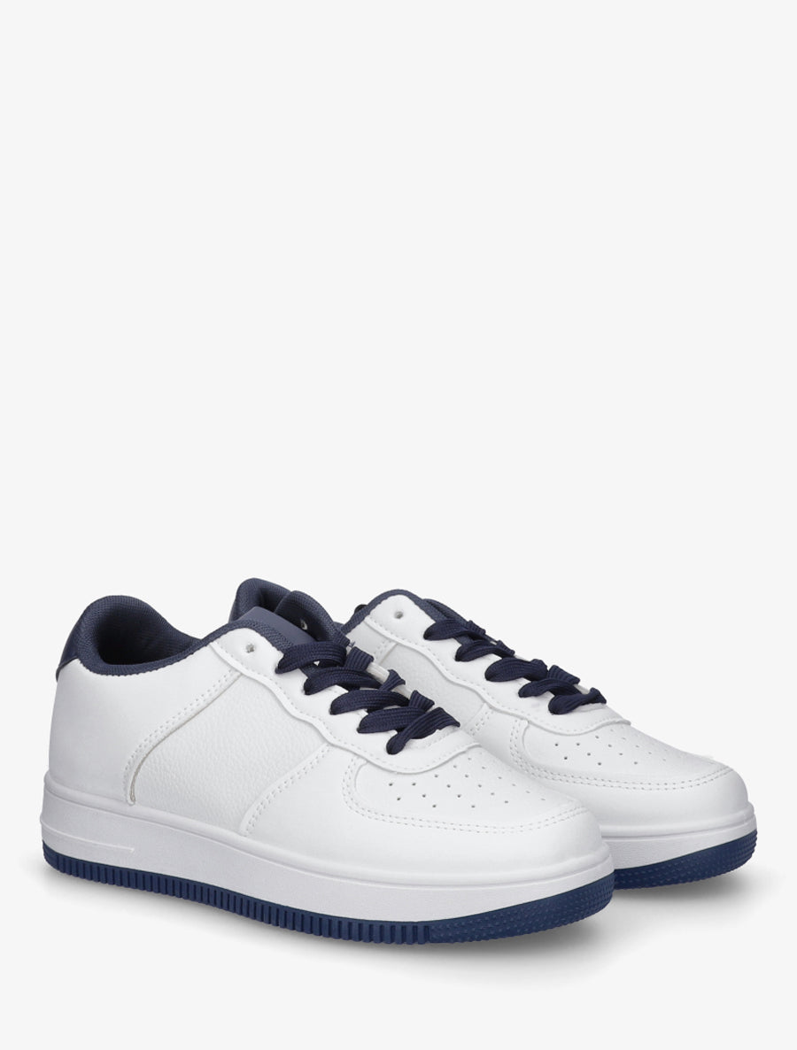 Baskets à contrefort contrastant - Marine - 4