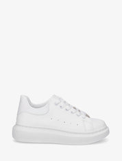 Baskets casual en simili - Blanc - 1