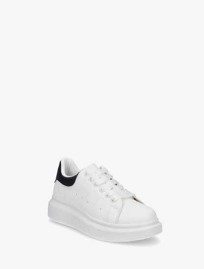 Baskets à contrefort contrastant - Blanc/noir - 2