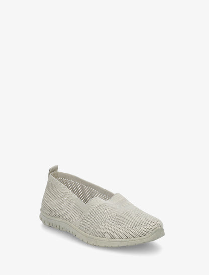 Slip-on en maille - Vert olive - 2