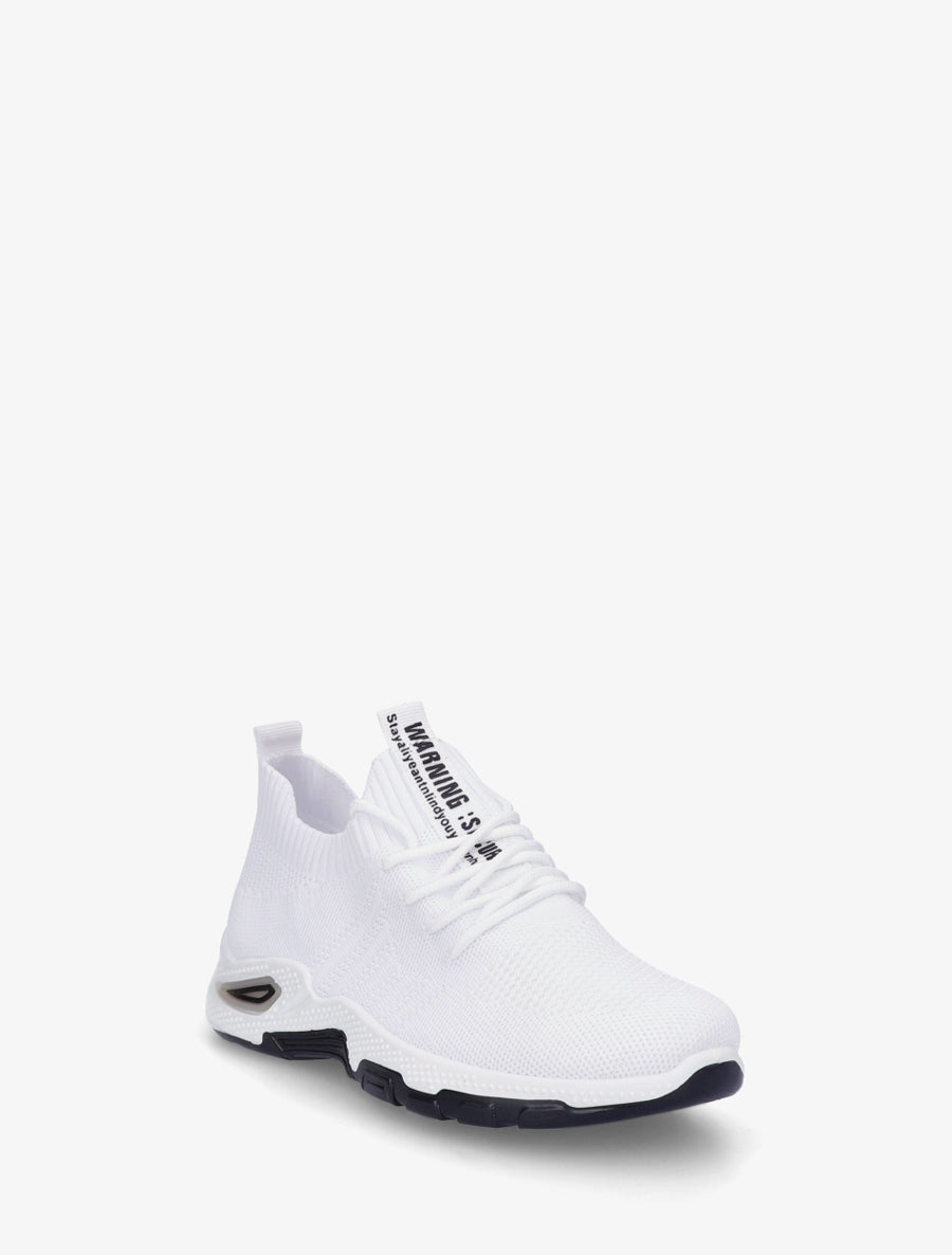 Baskets souples en maille - Blanc - 2