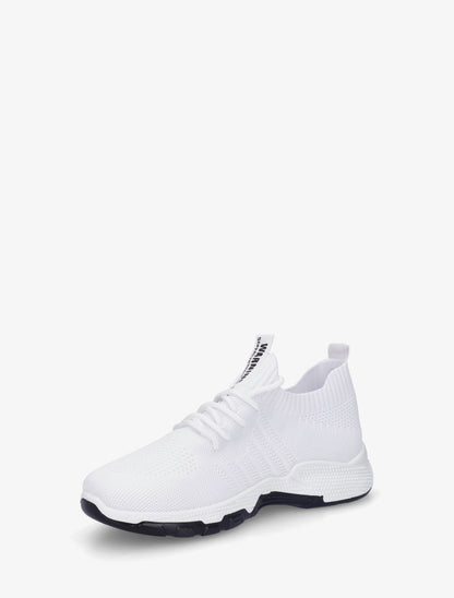 Baskets souples en maille - Blanc - 3