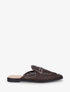 Mules style mocassin effet tressé - Marron - 1