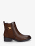 Bottines bimatière à boucle - Chocolat - 1