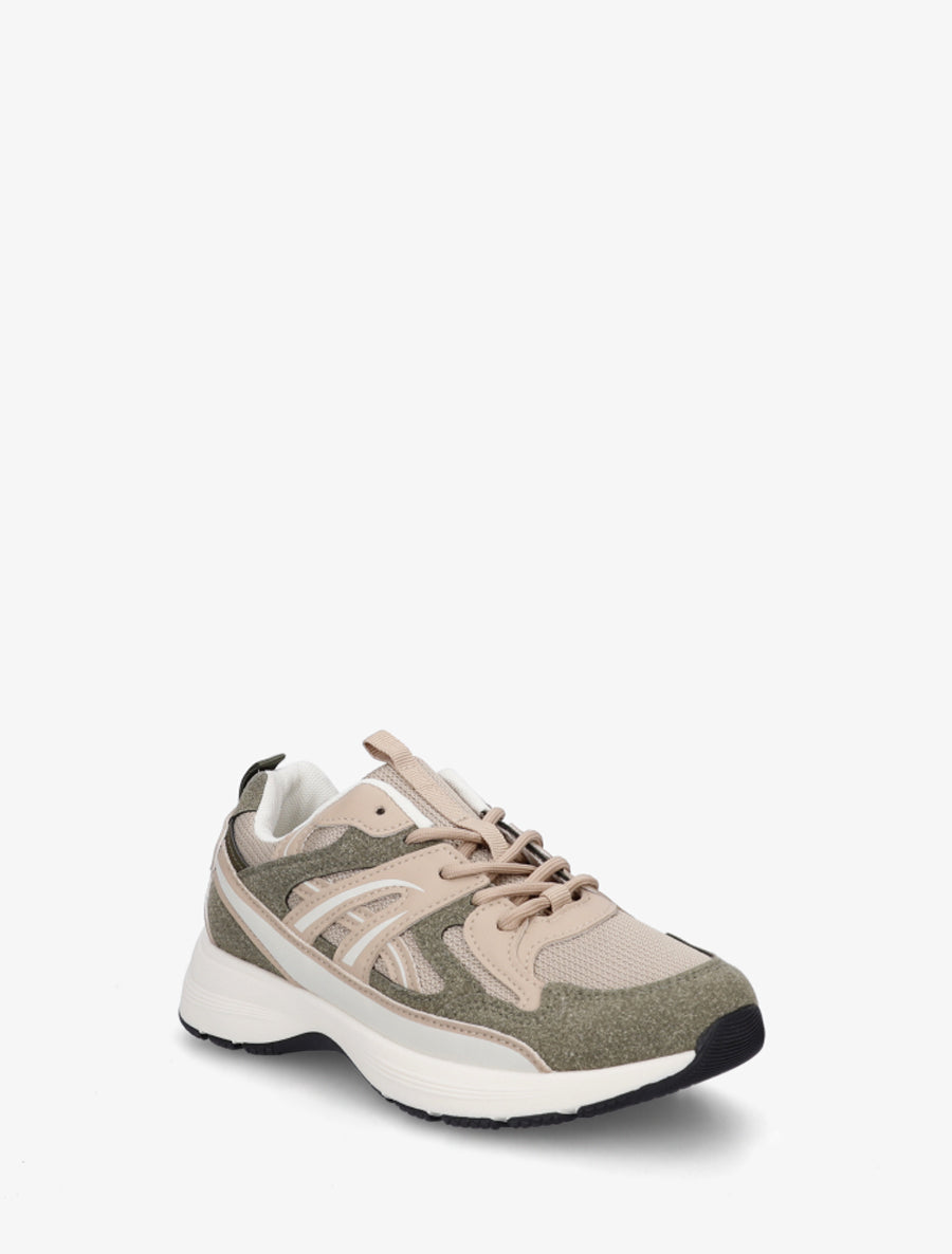 Baskets classiques stylisées - Kaki - 2