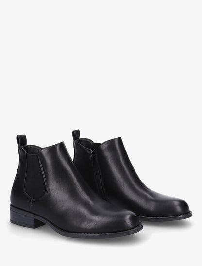 Bottines style chelsea - Noir - 4