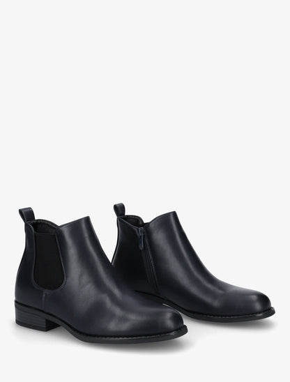 Bottines style chelsea - Marine - 4