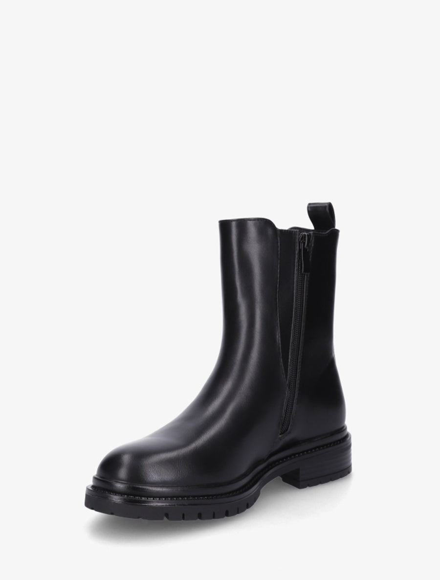 Chelsea boots unies - Noir - 3