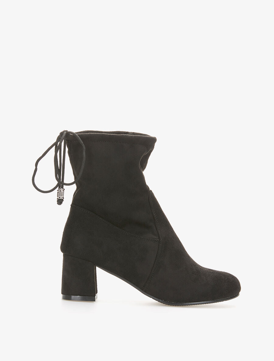 Bottines cheville à lacer - noir - 5
