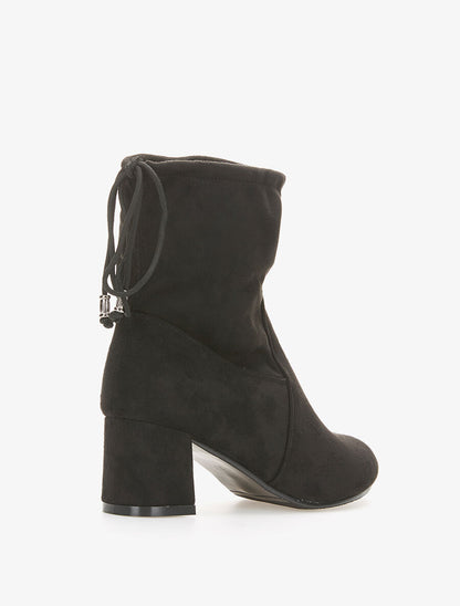 Bottines cheville à lacer - noir - 4