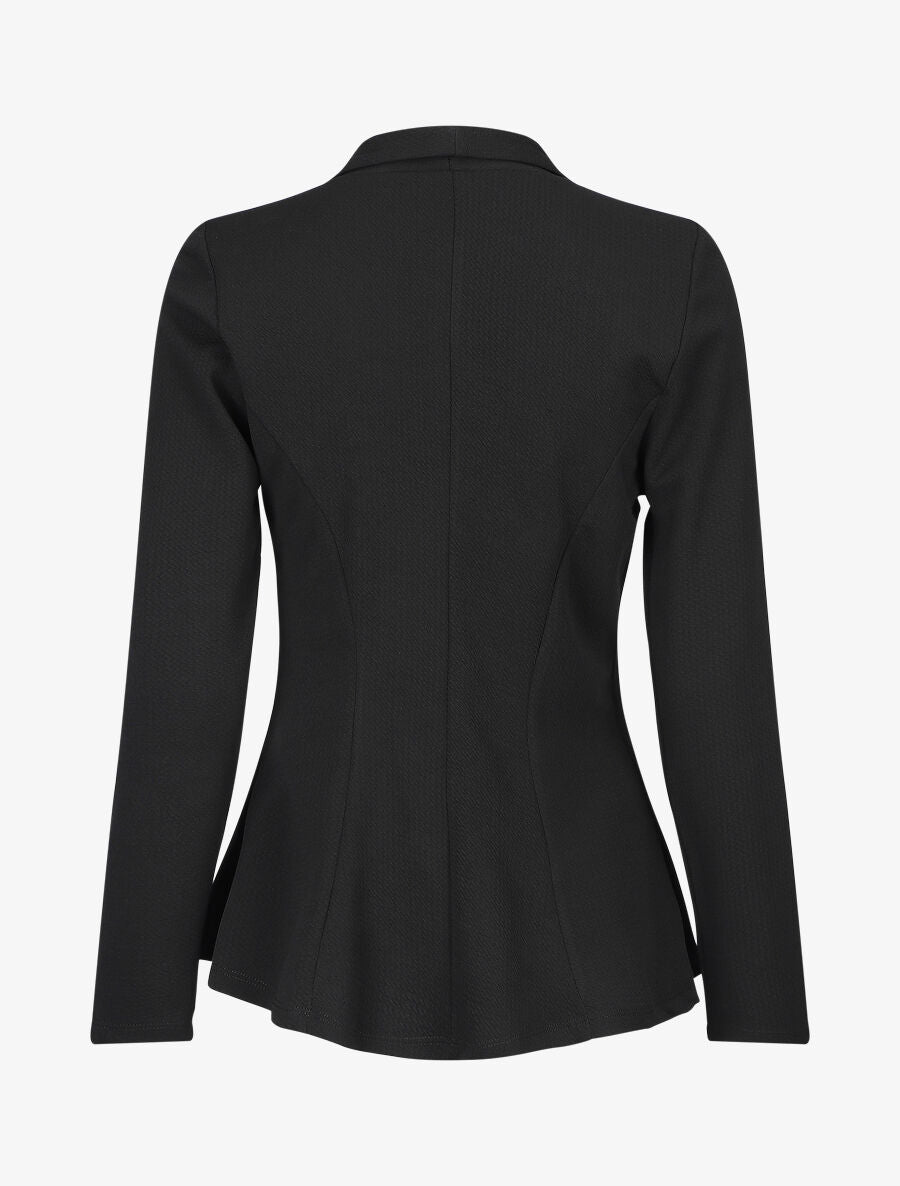 Veste fluide unie - Noir - 2
