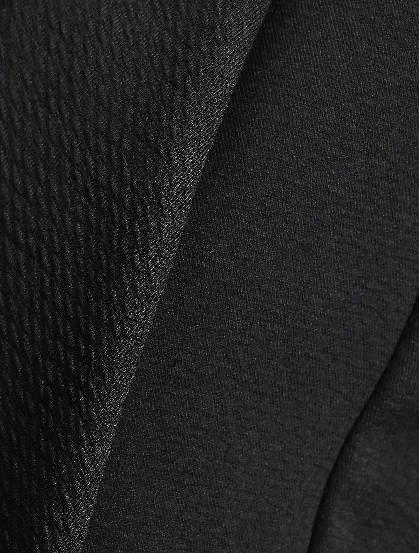 Veste fluide unie - Noir - 3