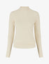Pull col montant en cachemire mélangé - Beige - 5