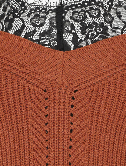 Pull col bardot et débardeur trompe l&