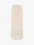 Jupe longue crochet - Beige - 5