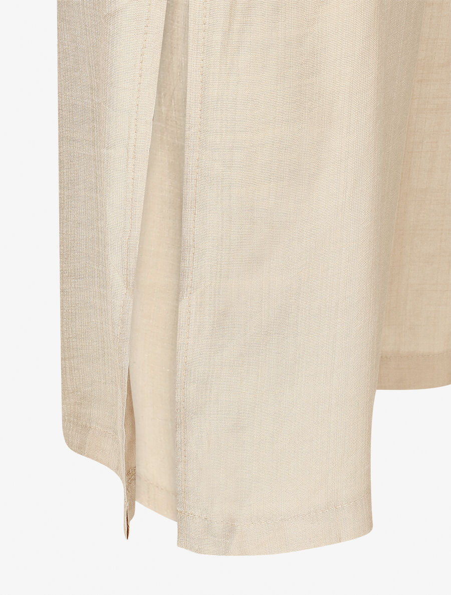 Combinaison ample à fines bretelles - Beige - 3