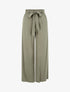 Pantalon fluide uni - Kaki - 1