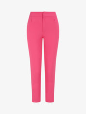 Pantalon fluide élastiquée - Fushia - 1