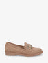 Mocassins unis en suédine - Taupe - 1