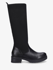 Bottes style chaussettes - Noir - 5
