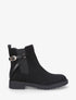 Bottines élastiquées en suédine - Noir - 5