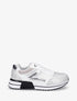Sneakers en suédine et strass - Blanc - 5