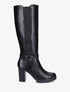 Bottes à talon et boucle élastiquées - Noir - 5