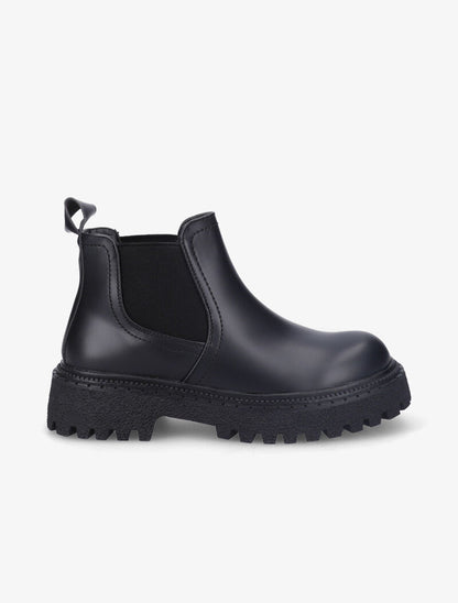 Chelsea boots à semelles texturées et crantées - Noir - 5