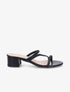Mules à brides tressées - Noir - 1
