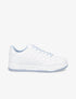 Baskets bicolore en simili - Bleu ciel - 5