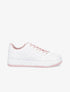 Baskets bicolore en simili - Rose - 5