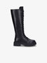 Bottes style rangers à lacets - Noir - 1