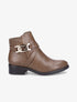 Bottines à boucle maillon - Taupe - 6