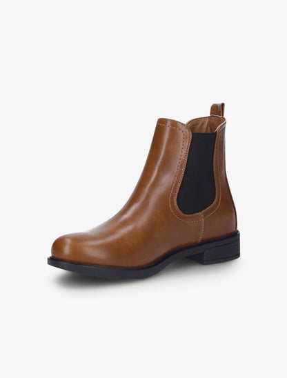 Chelsea boots en simili - Camel - 3