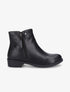Bottines à contrefort tressé - Noir - 5