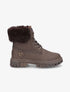 Boots fourrées à fourrure synthétique - Marron - 1