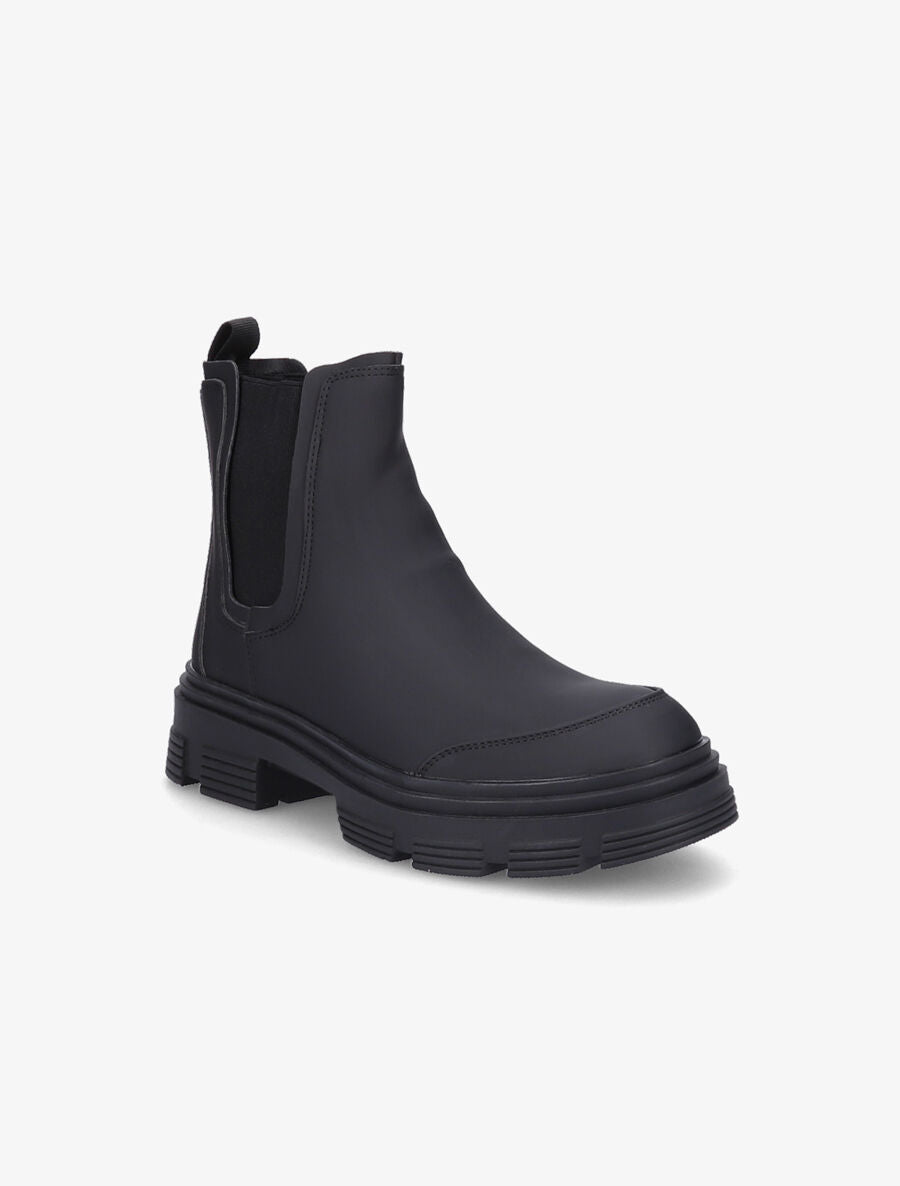 Chelsea boots à semelles crantées - Noir - 2