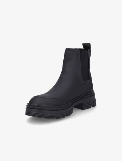 Chelsea boots à semelles crantées - Noir - 3