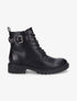 Bottines à lacets et semelle crantée - Noir - 1