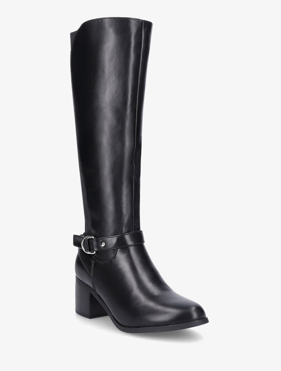 Bottes à contrefort élastiqué - Noir - 2