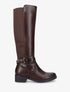 Bottes élastiquées à boucle - Marron - 5